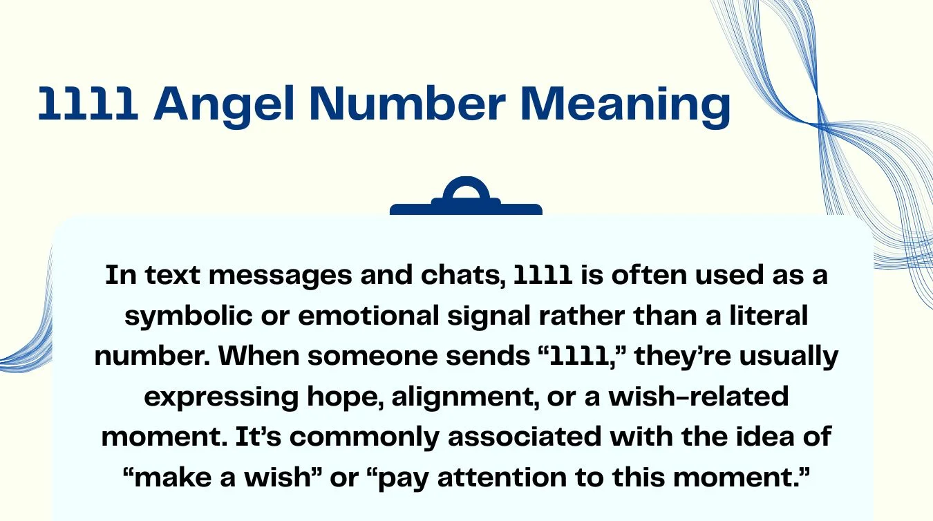 Angel Number 1111 Meaning in 2026: Why You're Seeing This Powerful Portal Number Everywhere