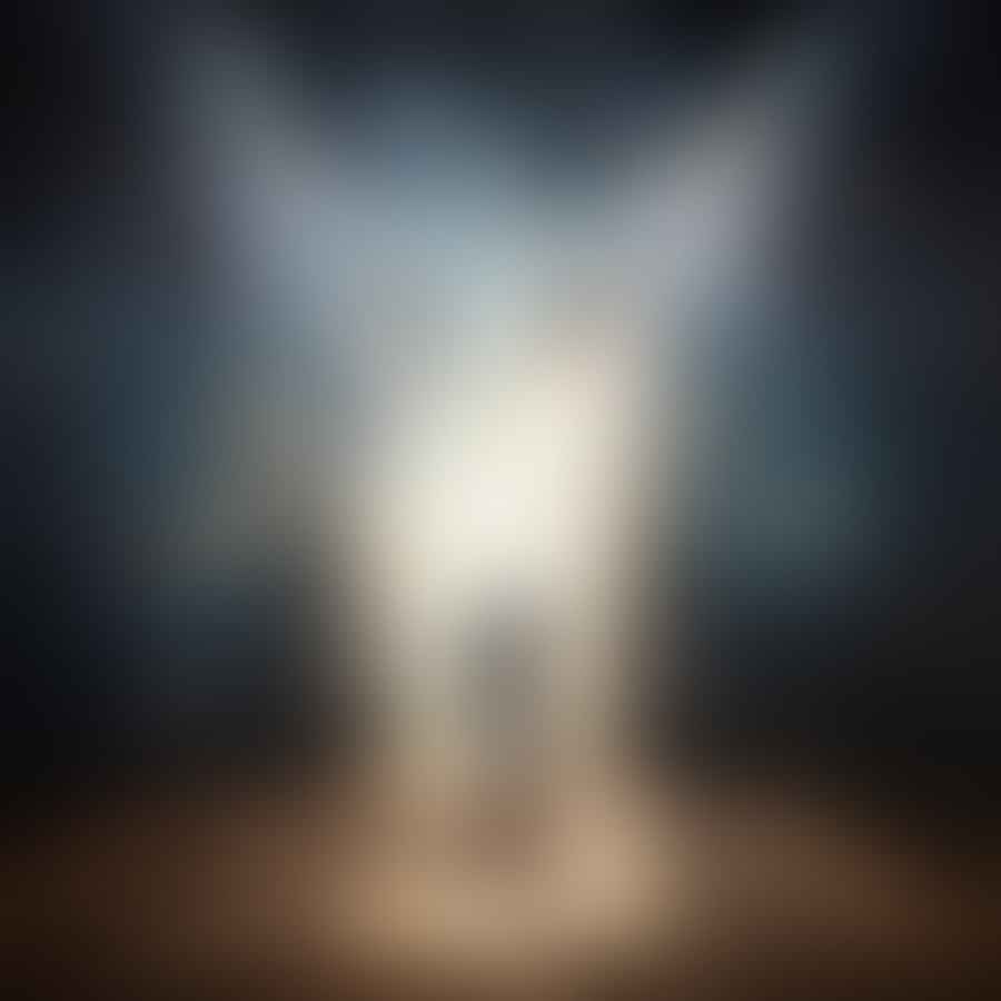 A person standing at the threshold of a new spiritual journey, guided by the light of Angel Number 1000