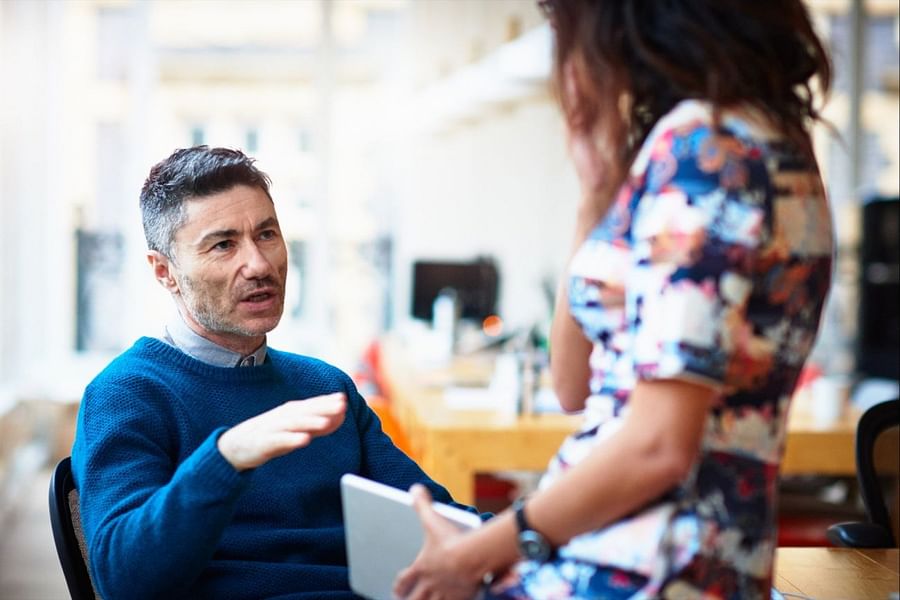 couple sharing vision