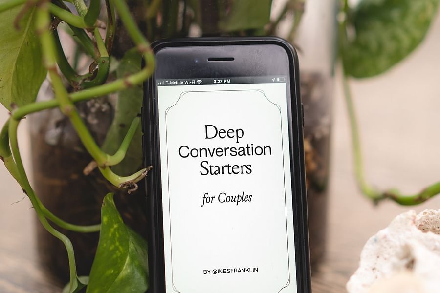 couples deep conversation