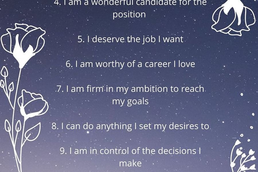positive affirmations for career success